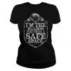 Shieldmaiden, Viking, Norse, Gym t-shirt & apparel, I'm the reason you need a safe space, front