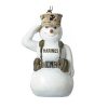 U.S. Marine Corps Saluting Snowman Christmas Ornament