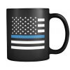 OD: Police - Thin Blue Line Flag - Coffee Mug