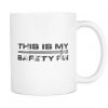 My Safety Pin Mug WHITE