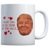 TRUMP I WANT YOU ON MY SIDE SMILE - COFFEE MUG