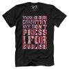 We Don't Press 1 for English!