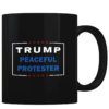 Peaceful Protester - Coffee Mug