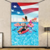 Trump Pool - Flag