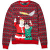 Trump and Kim Reindeer Ugly Christmas Sweater