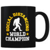 Social Distancing World Champion - Coffee Mug