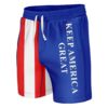 Keep America Great American Flag Swim Trunks