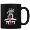 First On The Moon - Coffee Mug