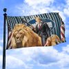 Trump Lion - Flag