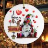 I Love Being a Grandma Gnome Christmas Ornament