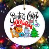 Santa’s Favorite Veterinarian Christmas Ornament, Veterinary Holiday Appreciation Gift