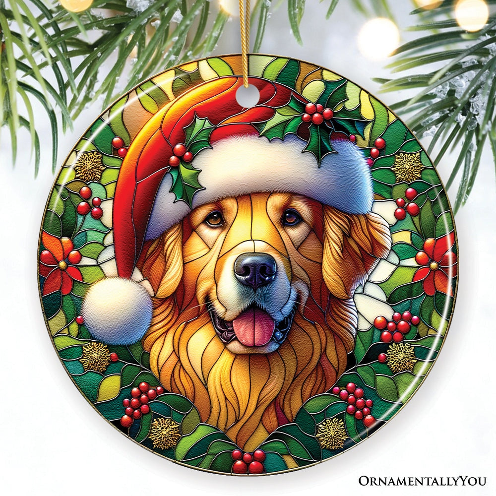 ForProduct-01ColorfulGoldenRetrieverStainedGlassStyleCeramicOrnament_ChristmasGiftandDecorMockupGroup-05.jpg