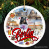 Culturally Artistic Berlin City Ceramic Ornament, Germany Historical Heritage Christmas Gift and Souvenir