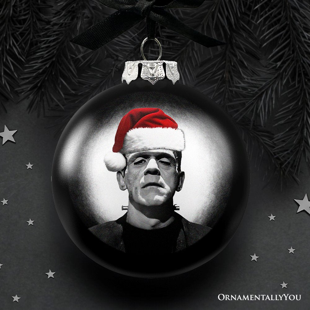 ForProduct-01FrankensteinChristmasSpookyPortraitGlassOrnament_BlackHorrorHalloweenTreeDecoration.jpg