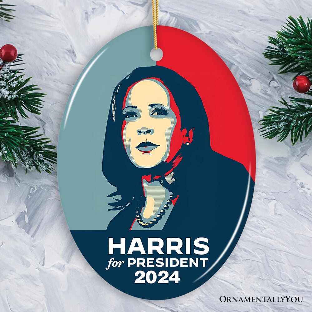 ForProduct-01HarrisforPresident2024VintagePopArtOrnament_ElectionChristmasGiftMockupGroup-08.jpg