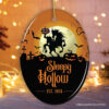 Spooky Sleepy Hollow Headless Horseman Ornament, Halloween Attraction Gift for Christmas Tree