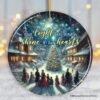 Your Light will Always Shine in Our Hearts Ornament, Enchanting Victorian Christmas Memorial Gift