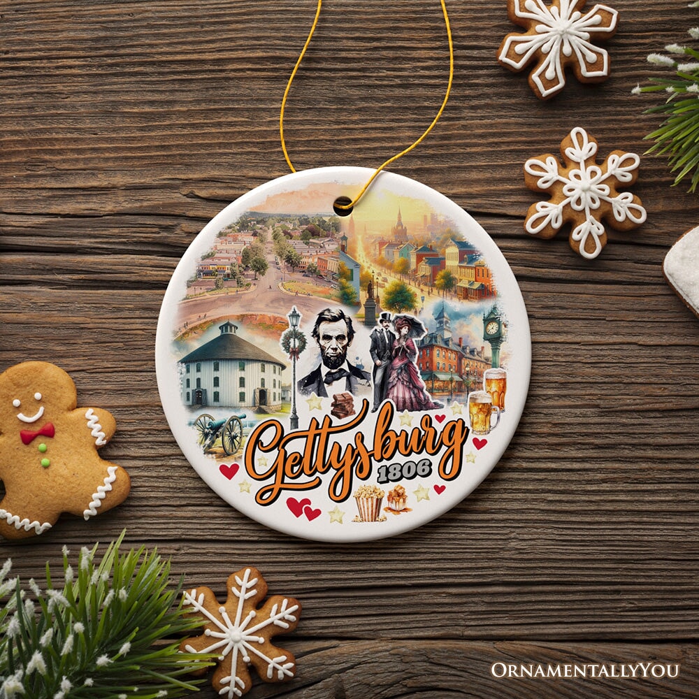 ForProduct-02ArtisticHistoricalGettysburgTownVintageOrnament_PennsylvaniaBattlefieldCivilWarHeritageandAbeLincoln3DRealisticMockup-01.jpg