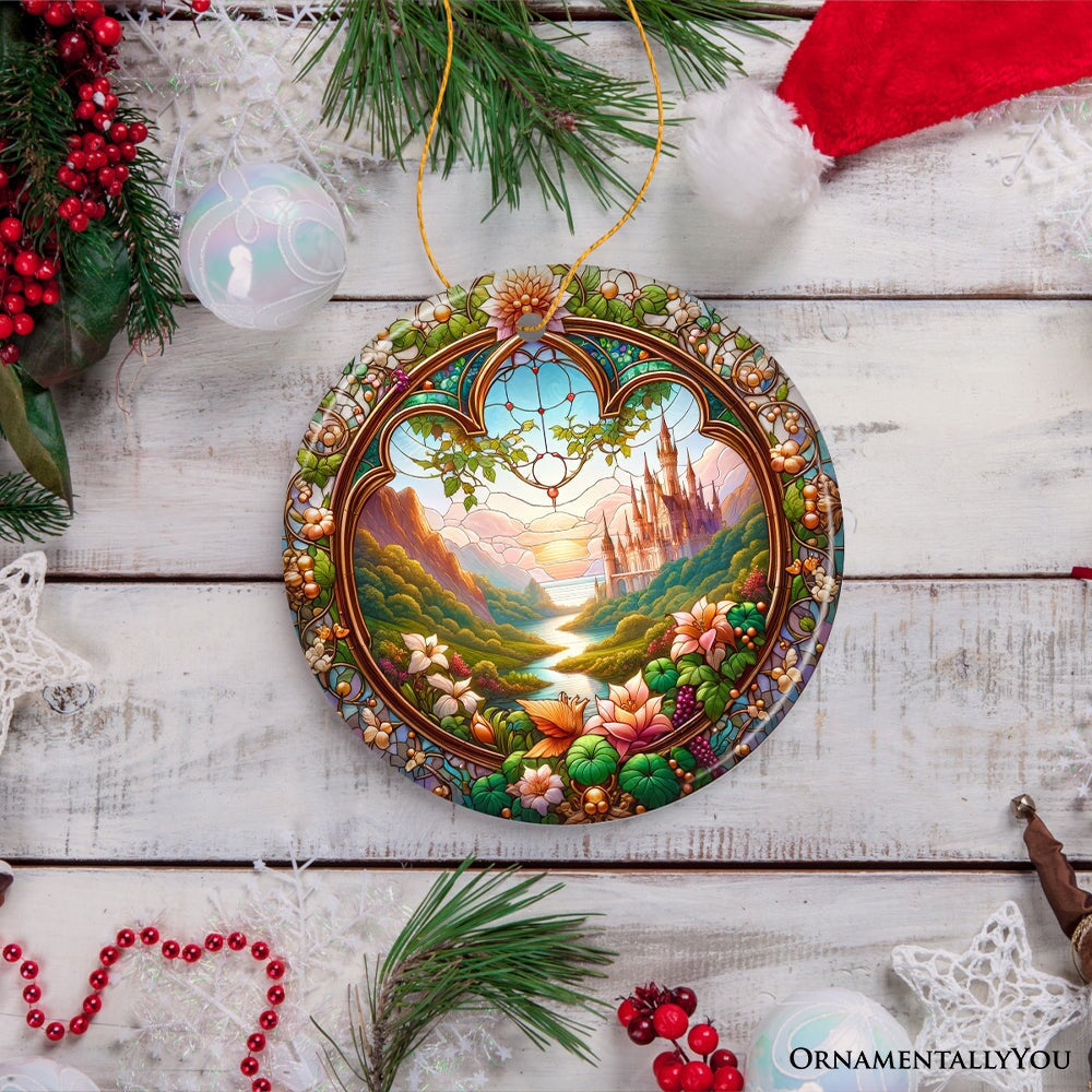 ForProduct-02CastleArtwithLushForestStainedGlassStyleCeramicOrnament_ChristmasGiftandDecor3DRealisticMockup-08.jpg