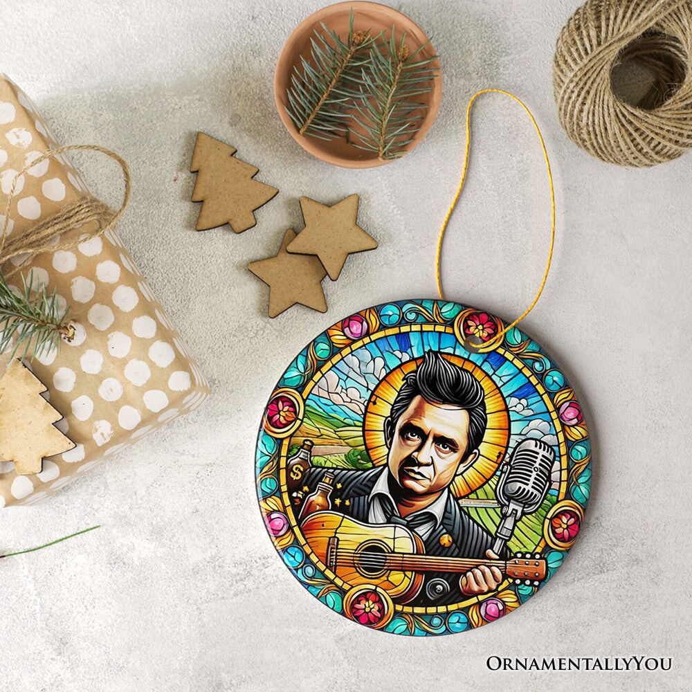 ForProduct-02CountryRockinStainedGlassCeramicChristmasOrnament_VintagePopArtandJohnnyCash3DRealisticMockup-15.jpg