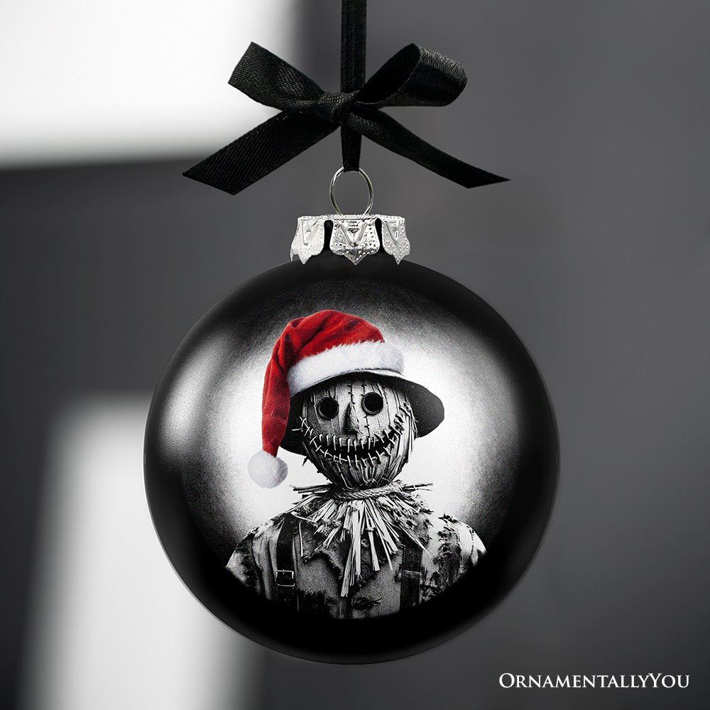 ForProduct-02ScarecrowChristmasSpookyPortraitGlassOrnament_BlackHorrorHalloweenTreeDecoration.jpg