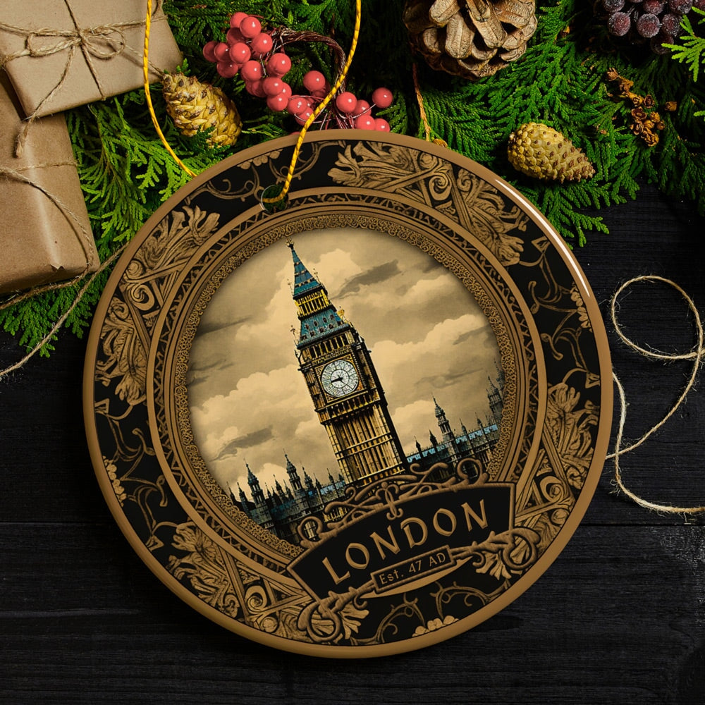 ForProductBigBen_LondoninVintageVictorianFrameforSouvenirChristmasFlatLayOrnament.jpg