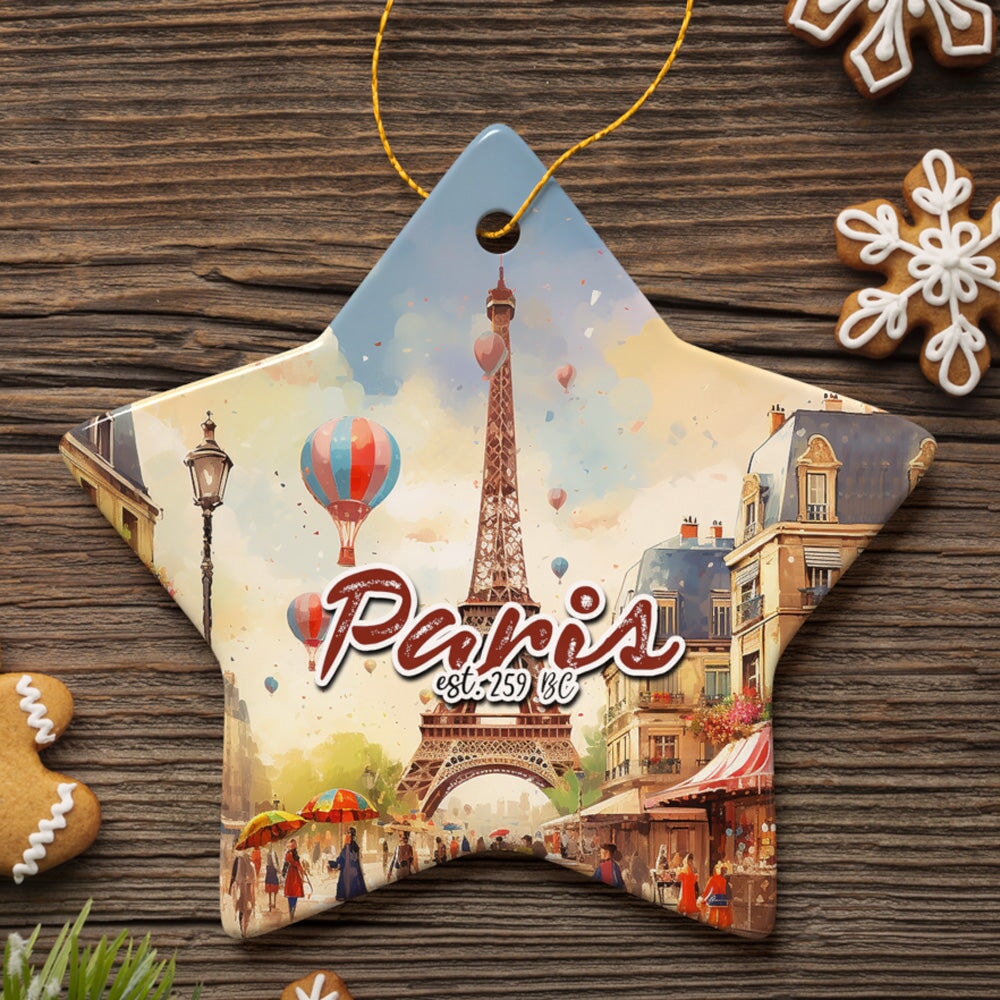 ForProductEiffelTower_ParisFestivityinWatercolorPaintingforSouvenirChristmasOrnamentStar.jpg