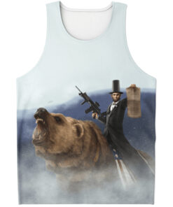 Abe Lincoln The Emancipator - All Over Print Tank