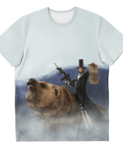 Abe Lincoln The Emancipator - All Over Print shirt
