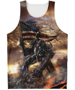 FDR Battle for America - All Over Print Tank