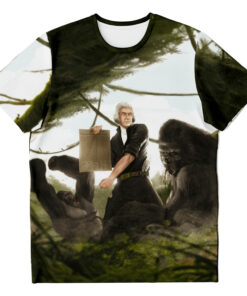 Thomas Jefferson VS Gorilla - All Over Print Shirt