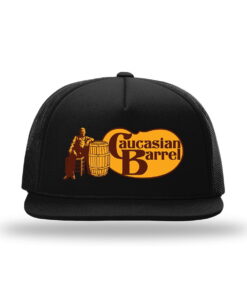 Caucasian Barrel Foam Trucker Hat