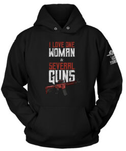 One Woman, Several Guns Hoodie