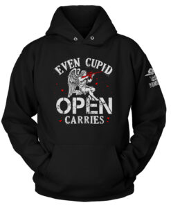 Even Cupid Open Carries Hoodie