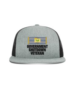 Government Shutdown Ribbon Flat Bill Hat