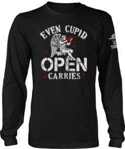 Even Cupid Open Carries Long Sleeve