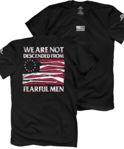 We are not descended from fearful men