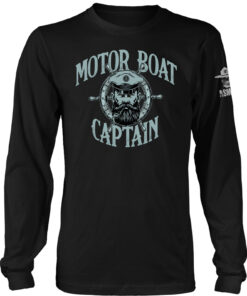 Motorboat Captain Long Sleeve