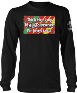 Tolerance For People Long Sleeve