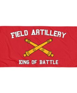 Field Artillery Beach Towel