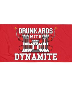 Drunkards With Dynamite Beach Towel