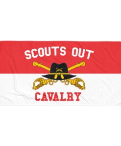 Cavalry Scouts Out Beach Towel