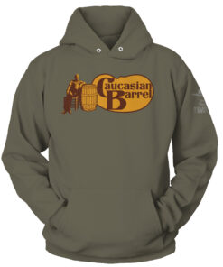 Caucasian Barrel (Parody) Hoodie