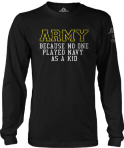No One Played Navy Long Sleeve