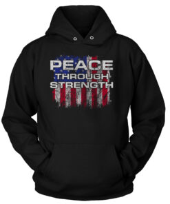 Peace Through Strength v2 Hoodie