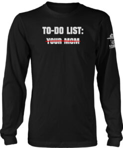 To Do List Long Sleeve
