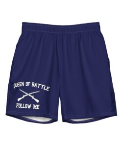 Queen of Battle Swim Trunks