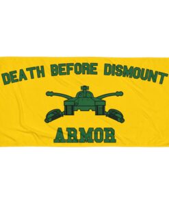 Death Before Dismount Beach Towel